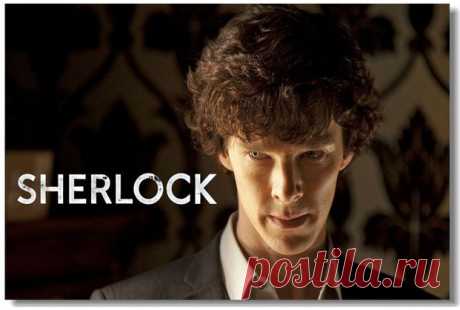 Купить шерлок холмс, sherlock - постер, плакат, афиша №7 по низкой цене