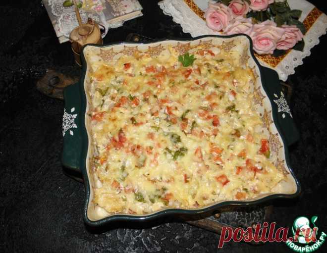 Пельмени под сыром 
