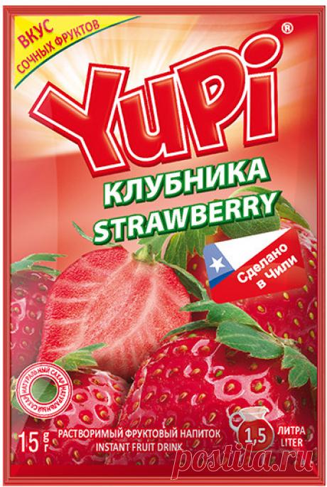 Напиток растворимый Yupi «Клубника» — Купить за 108 тг.