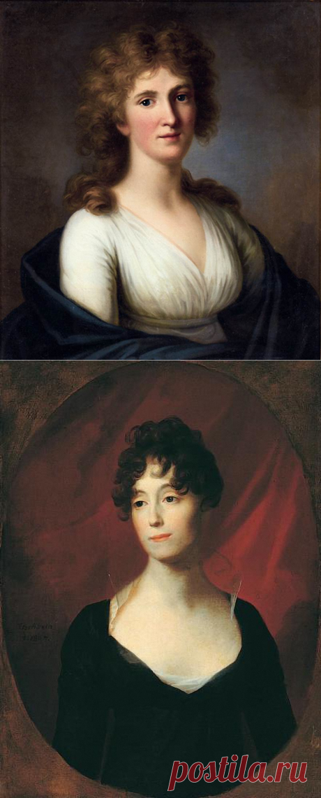 Тишбейн, Иоганн Фридрих Аугуст (1750 — 1812) | Женский портрет