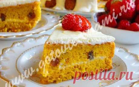 Морковный пирог-торт | Готовьте с нами