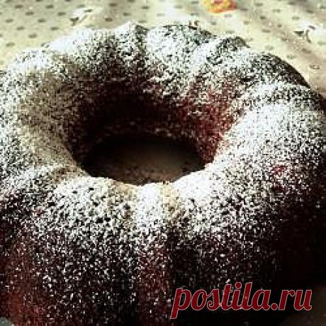 Рецепт: Шоколадный кекс с грецкими орехами - все рецепты России