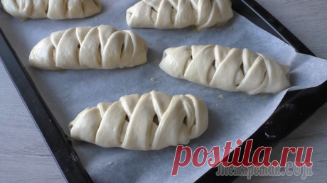 Выдаю бабушкины секреты! Булочки - пирожки в духовке