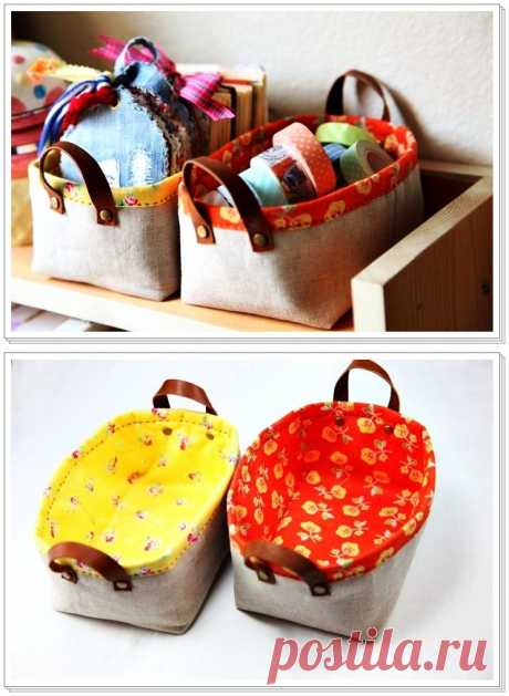 Текстильная шкатулка | Креативные идеи