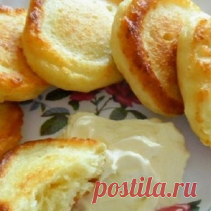 Оладьи с творогом — для утра, нет ничего лучше. И вкусно и полезно