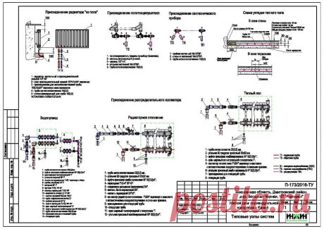 Проект отопления, чертеж 794