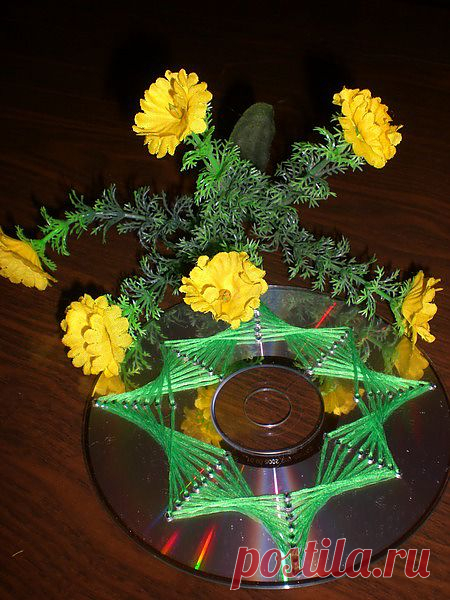 Поделки из CD дисков