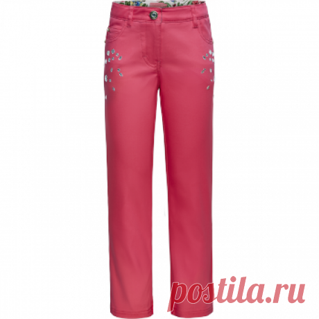 Брюки для девочки, цвет фуксия