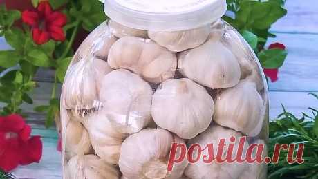 Солим и маринуем чеснок на зиму - 2 вкусных рецепта!