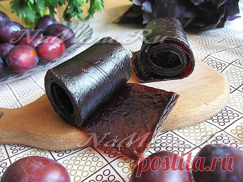 Пастила из слив без сахара