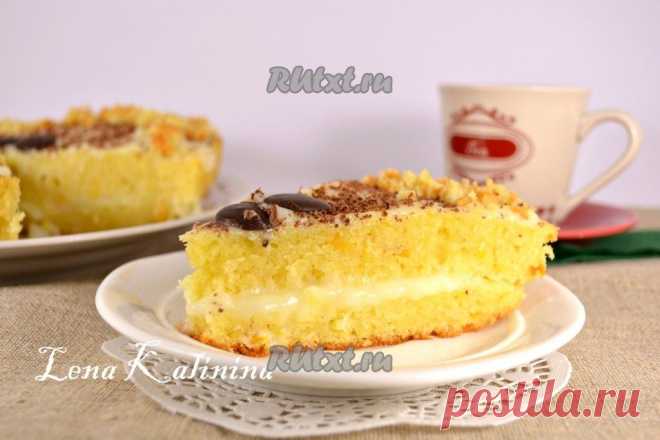 Апельсиновый пирог в мультиварке