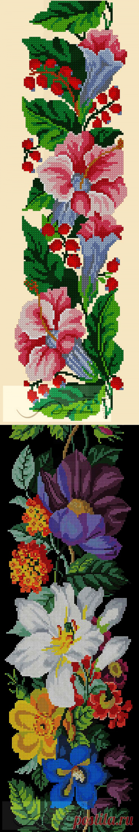 Схемы для вышивки или жаккарда.