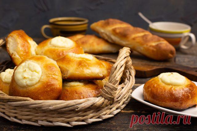 Ватрушки с творогом и багет в придачу — Ботаничка