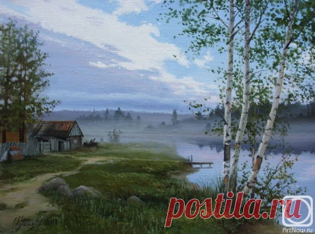На рассвете. Картины художника. Чувашев Олег Валерьевич. Художники. Картины, картинная галерея, продажа картин