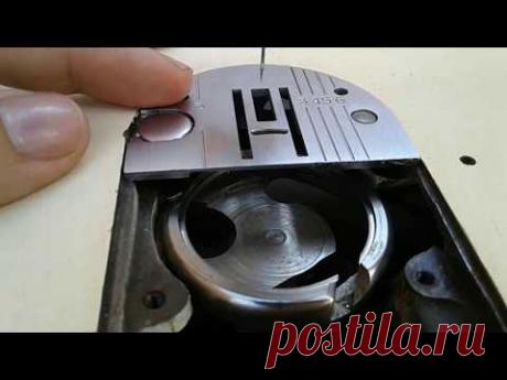 Mi maquina de coser no agarra el hilo de la bobina ( cangrejo horizontal ) #mecanicaconfeccion