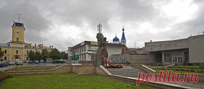 Памятник погибшим в ВОВ.