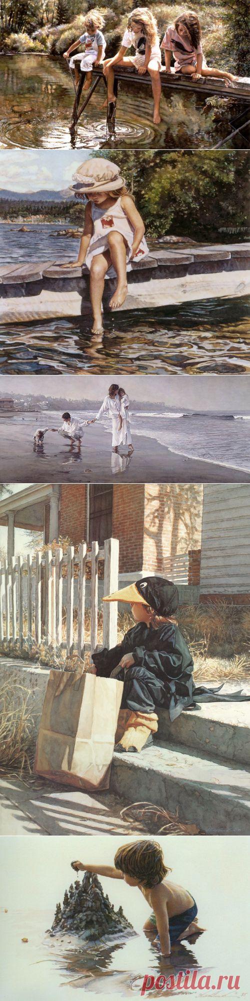 ФотоТелеграф » Теплые и нежные акварели Стива Хэнкса