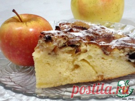 Шарлотка со сгущенным молоком - кулинарный рецепт