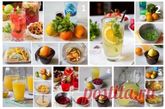 5 рецептов лимонада для жарких дней!