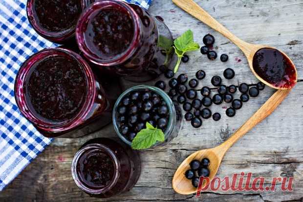 Варенье из черной смородины с агар-агаром — Домашняя кулинария