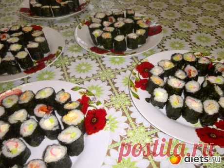 Домашние роллы | Дневники - на Diets.ru