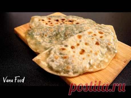 Кутабы с зеленью