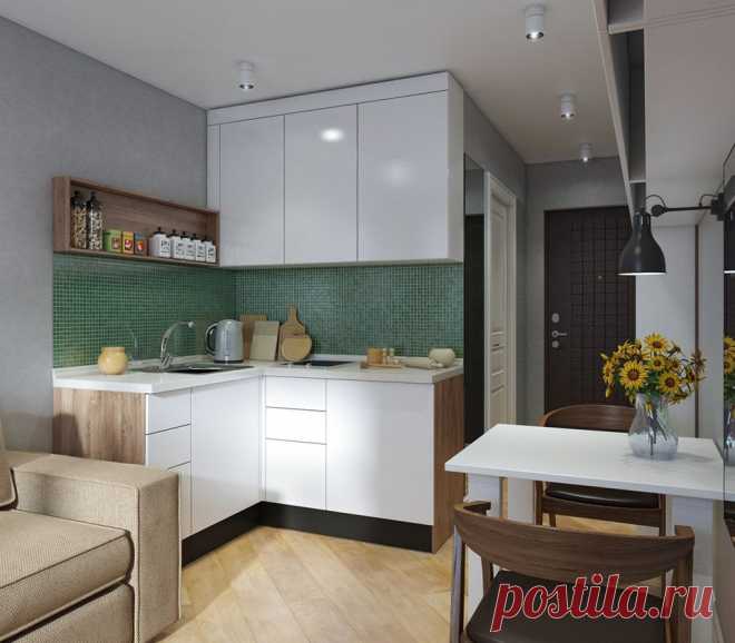 7 способов создать маленькую кухню-гостиную в уютное место