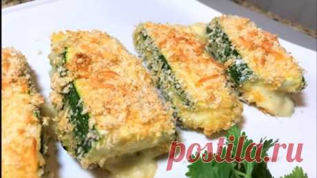 КАБАЧКИ В ДУХОВКЕ. Мировая Закуска, пальчики оближешь!