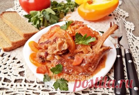 Кролик тушеный с капустой
