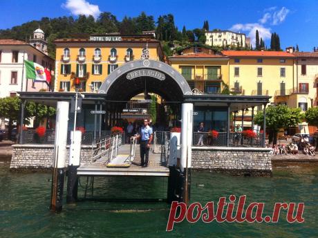 Италия, озеро Como, город Bellagio.