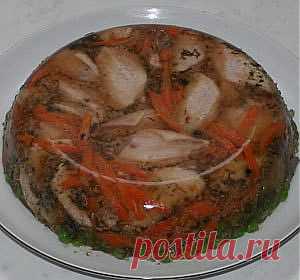 Холодная закуска из курицы. Рецепт c фото, мы подскажем, как приготовить!
