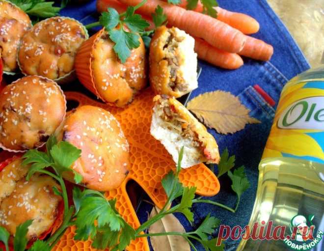 Пирожки мясные с капустой – кулинарный рецепт