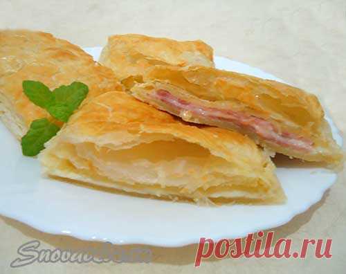 Вкуснятина на скорую руку из слоеного теста.