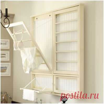 Centsational Девушка »Blog Archive DIY: Прачечная сушилка - Centsational Девушка