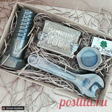 Декоративное мыло для мужчины на 23 февраля HandMade