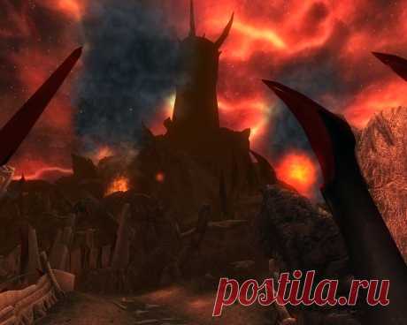 Седьмой из семи рэндомных миров Обливиона (Random Oblivion World 7). Вход в локацию расположен на северо-востоке и обращен лицом соответственно на юго-запад. Впереди, на вершине крутого каменистого холма, видна сигильская крепость, а прямо перед нами тропа, заворачивающаяся влево и огибающая по берегу почти весь главный остров. По пути нам попадутся две периферийные башни: Логово жнеца на востоке и Мясная гавань на юго-востоке. Однако ни та, ни другая с центральной не связаны и нам ничем не помо