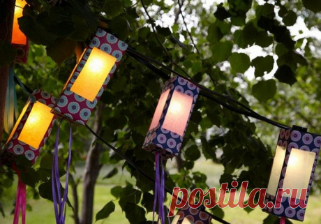 Забавное применение коробкам от молочных продуктов и сока