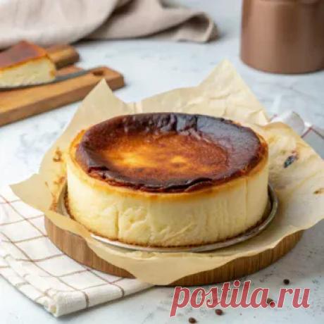 Баскский чизкейк Сан-Себастьян — это настоящая легенда испанской кухни. Его нежная, кремовая текстура и слегка карамелизированная поверхность покорили гурманов по всему миру. Этот десерт называют «чизкейком без корки», ведь ему не нужна основа из печенья — только чистый вкус сливочного сыра, ванили и тонкий акцент карамели.