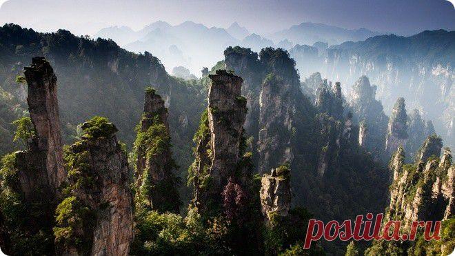 Горы Китай.