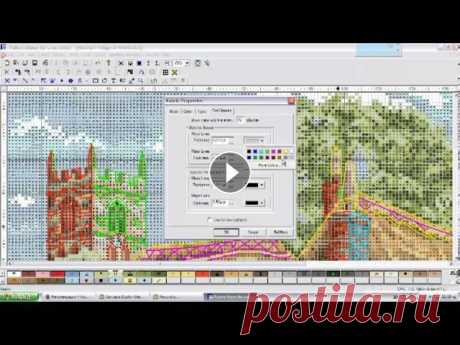 Подготовка схемы в Pattern Maker перед началом вышивки Светлана Волкова https://www.youtube.com/watch?v=QQAEwCrLa-E...
