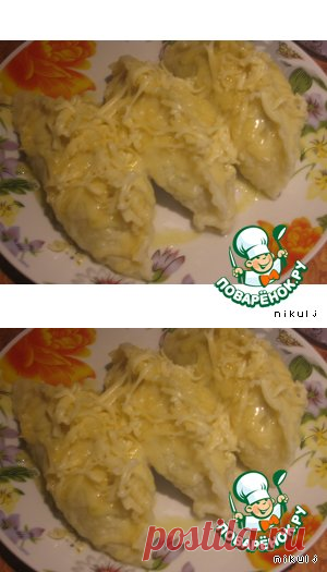 Колдуны из картофеля и мясного фарша - кулинарный рецепт