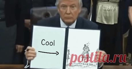 Let Donald Trump Make A Drawing Of You! Donald Trump has one thing to say about you. We will show you what it is. Click here!