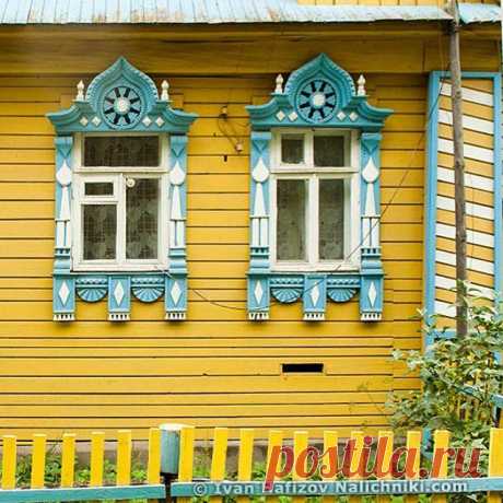 Русские наличники | Познавательно
