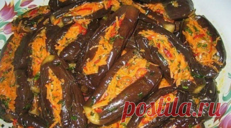 «Манзаны» фаршированные баклажаны! Они настолько вкусные, что долго… | Тысяча и одна идея