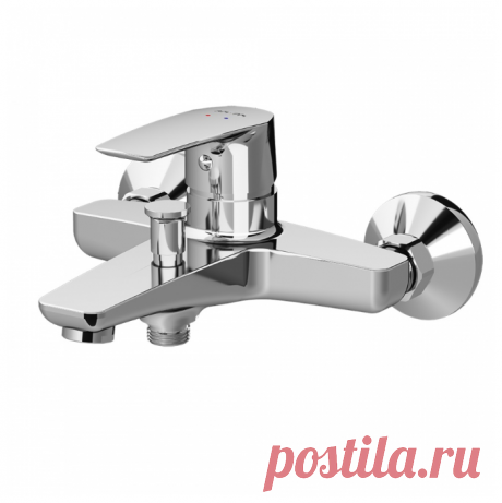 Купить Смеситель для ванны с подключением душа AM.PM Gem F90A10000 однорычажный по низкой цене с доставкой из маркетплейса Беру