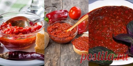 КАК ГОТОВЯТ АДЖИКУ РАЗНЫЕ НАРОДЫ. 
РЕЦЕПТ АДЖИКИ ПО-БОЛГАРСКИ 
Понадобится: 6кг помидоров, 1кг болгарского перца очищенного, по 500г очищенного жгучего перца и чеснока, 12 таблеток аспирина (ацетилсалициловой кислоты), 1 ст.л. соли. 
Как приготовить аджику по-болгарски. В мясорубке перемолоть все овощи, очистив от семян и плодоножек перцы. Подсолить смесь, всыпать измельченный аспирин – он не даст приправе бродить. Выдержать аджику при комнатной температуре в течение 1-2 недель. Чем более кис