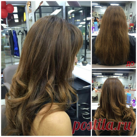 OLAPLEX - революция в индустрии красоты🍒, Ваши волосы засияют здоровьем🌟 и силой💪. Укладка выполнена стилистом❤ Ритой. м.Таганская