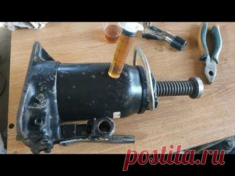 Как разобрать домкрат и его переделка под пресс