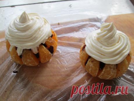 Пирожные из мандаринов. Или, как начинить мандарины шоколадом - Пир во время езды