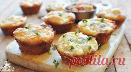 Куриные маффины с сыром